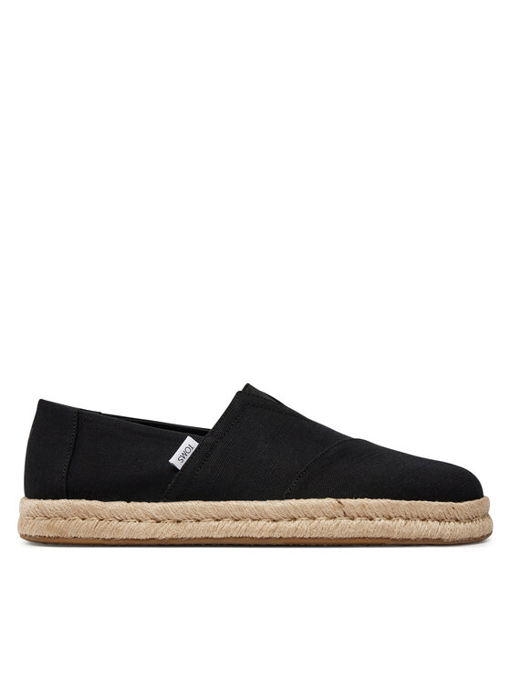 Toms Espadrilky Toms Alpargata Rope 2.0 10019875 Čierna