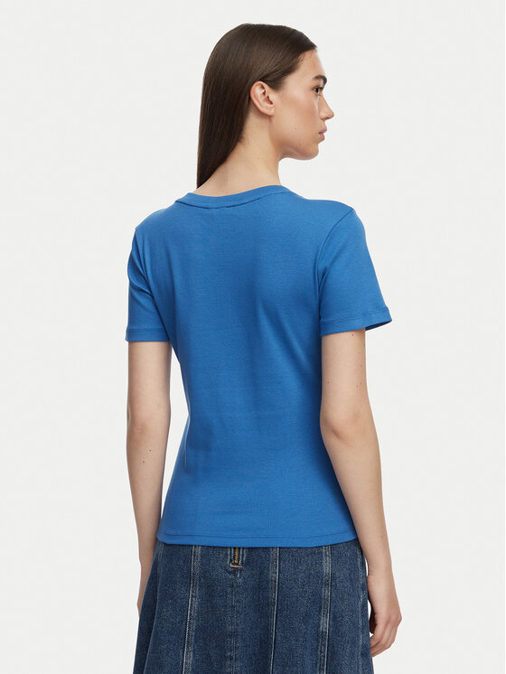 Tommy Hilfiger Tommy Hilfiger Camiseta New Cody WW0WW40584 Azul Slim Fit