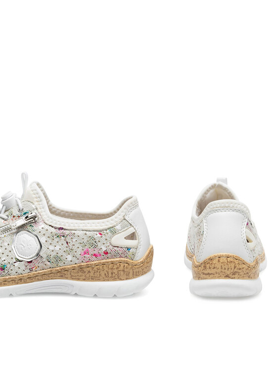Rieker Sneakersy Rieker N42V1-90 Kolorowy