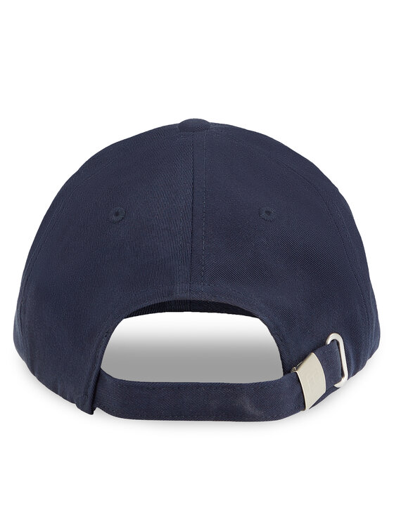Tommy Hilfiger Czapka z daszkiem Tommy Hilfiger Small Flag Cap AU0AU01528 Granatowy