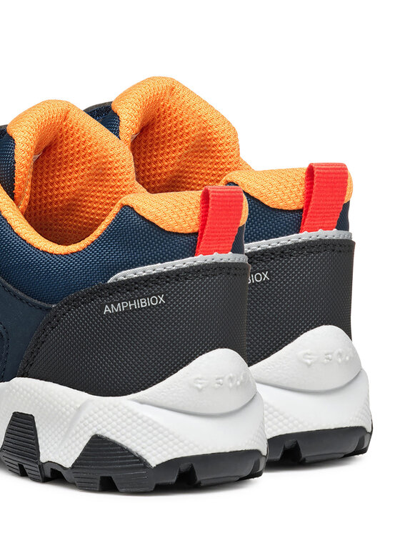 Geox Trekingová obuv Geox J Magnetar B Abx J553ZA 0FU50 C0700 D Tmavomodrá