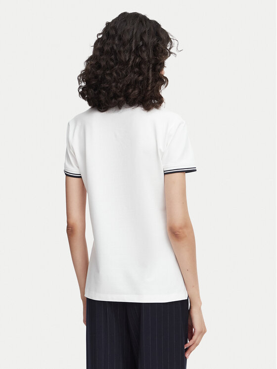 Beverly Hills Polo Club Beverly Hills Polo Club Polo P-SS26W-P0300 Blanco Regular Fit
