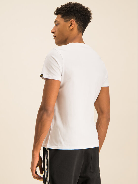 Alpha Industries Alpha Industries Футболка Basic 100501 Білий Regular Fit