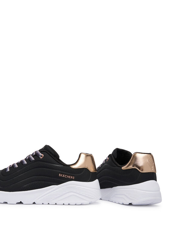 Skechers Snīkeri Skechers UNO Lite - Ombre Wave 310818L Melns