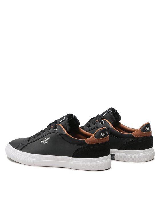 Pepe Jeans Снікерcи Pepe Jeans Kenton Court PMS30839 Чорний