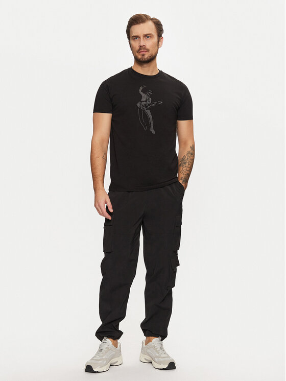 KARL LAGERFELD KARL LAGERFELD T-shirt 755089 551225 Nero Regular Fit