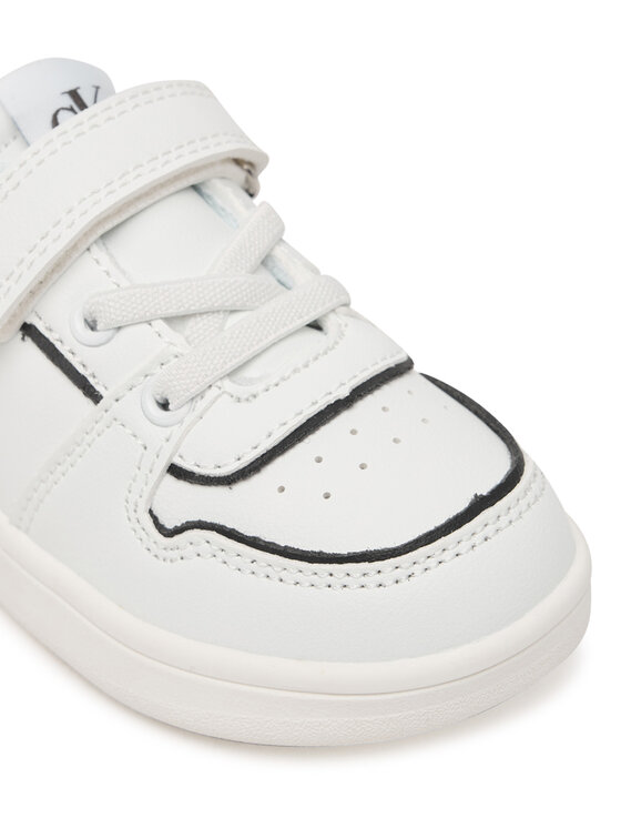 Calvin Klein Sneakersy Calvin Klein Low Cut Lace-Up/Velcro V1X9-83278-1355 M Biały