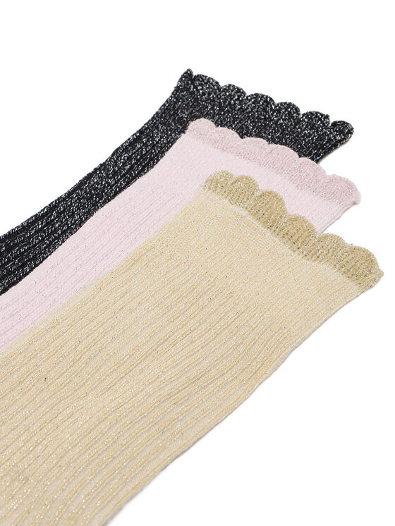Nine West Dolge nogavice Nine West CEO_AS_NW_07_W_AW25 (3 PACK) mix Roza