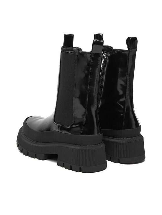 DeeZee Botki DeeZee 58089-2 Czarny