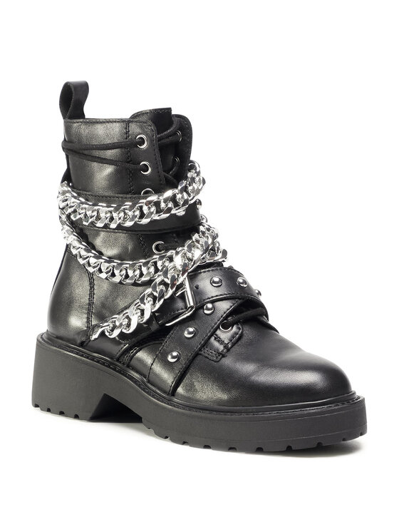 Steve Madden Черевики туристичні Steve Madden Temina SM11001194-03001-017 Чорний