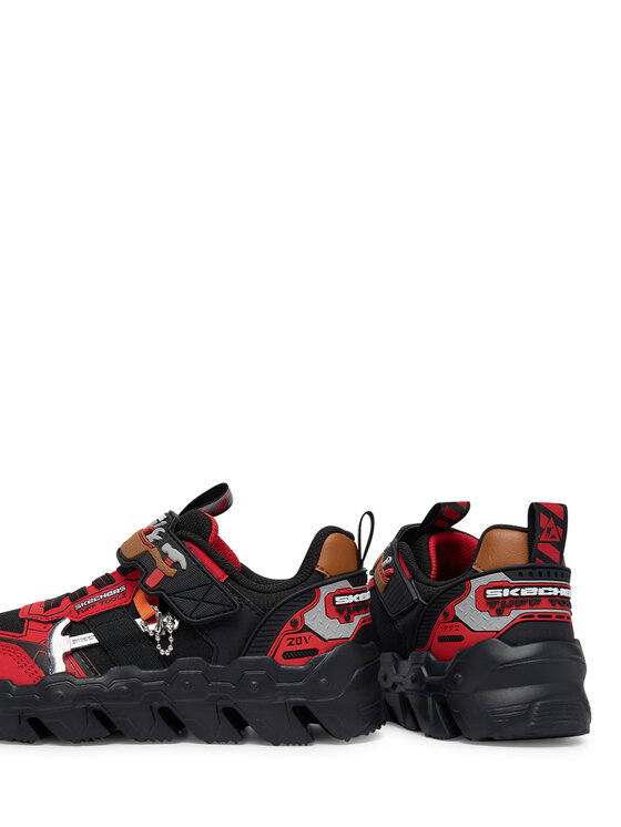 Skechers Tenisice Skechers Mega-Flex Lite - Tuff Toolz 402130L/RDBK Crna