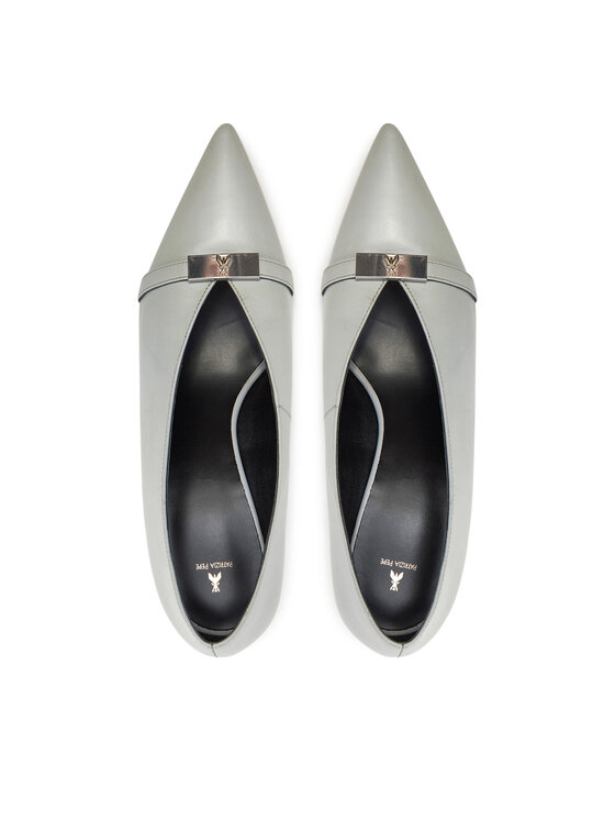 Patrizia Pepe Čevlji z visoko peto Patrizia Pepe 8Z0097/L048-S702 Siva