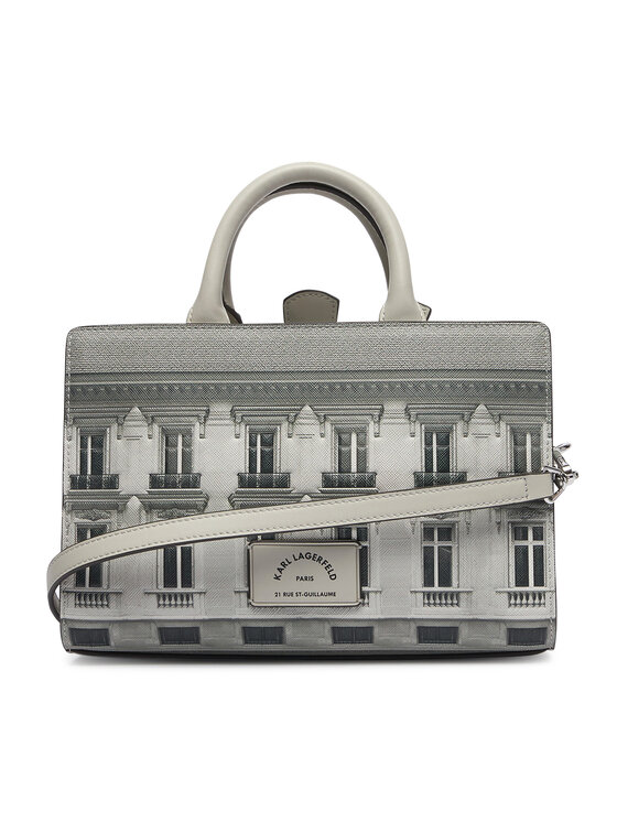 KARL LAGERFELD Geantă KARL LAGERFELD A4W30310 Gri