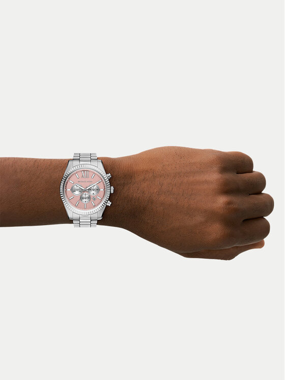 Michael Kors Годинник Michael Kors Lexington Man Chrono MK9247 Срібний