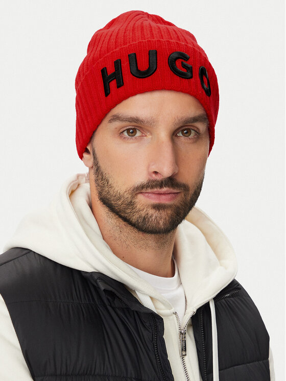 HUGO Czapka HUGO 50527804 Czerwony