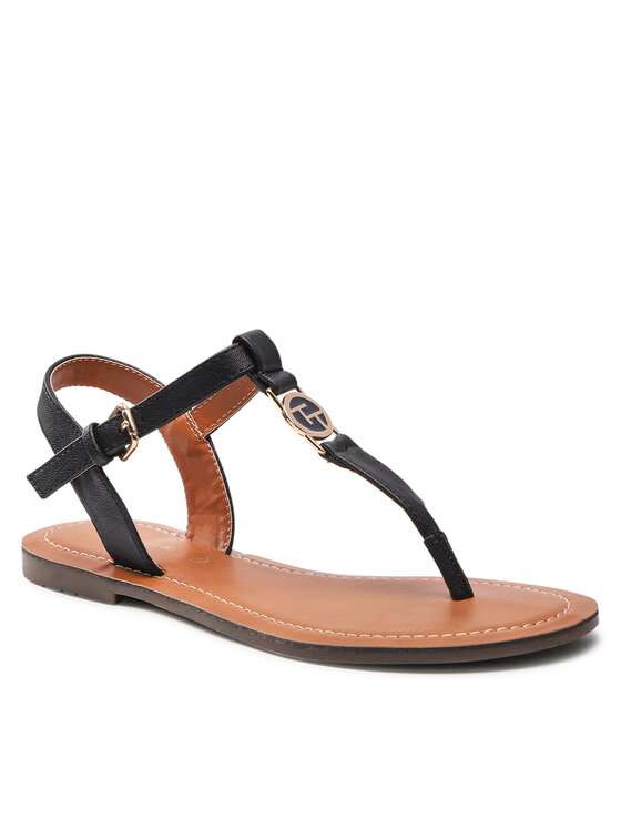 Tom Tailor Sandály Tom Tailor 3290303 Černá