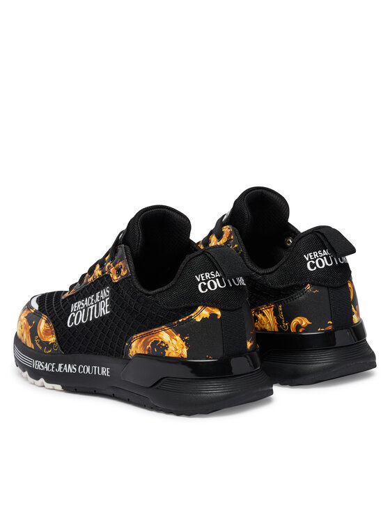 Versace Jeans Couture Снікерcи Versace Jeans Couture 80VA3SA3 ZSD98 Чорний