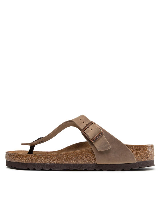 Birkenstock Šlepetės per pirštą Birkenstock Gizeh Bs 0943811 Ruda