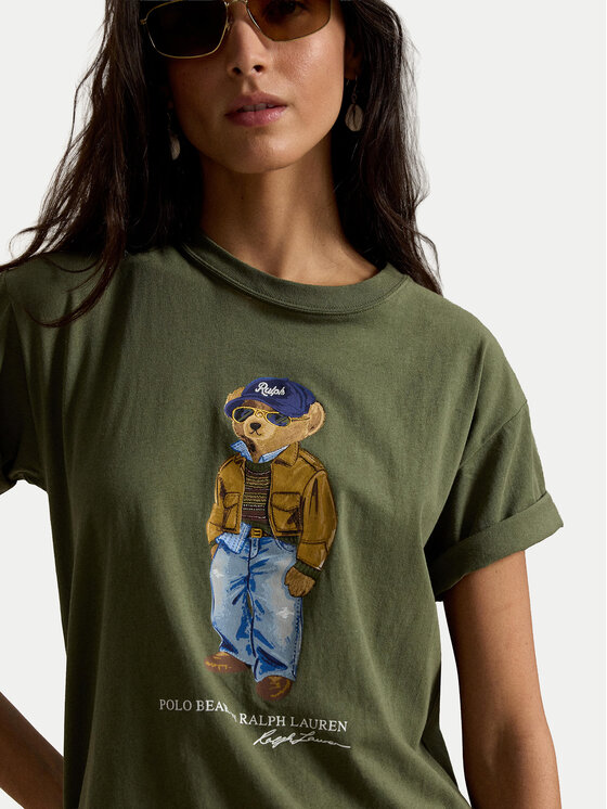 Polo Ralph Lauren Polo Ralph Lauren Camiseta 211B17806001 Verde oscuro Regular Fit