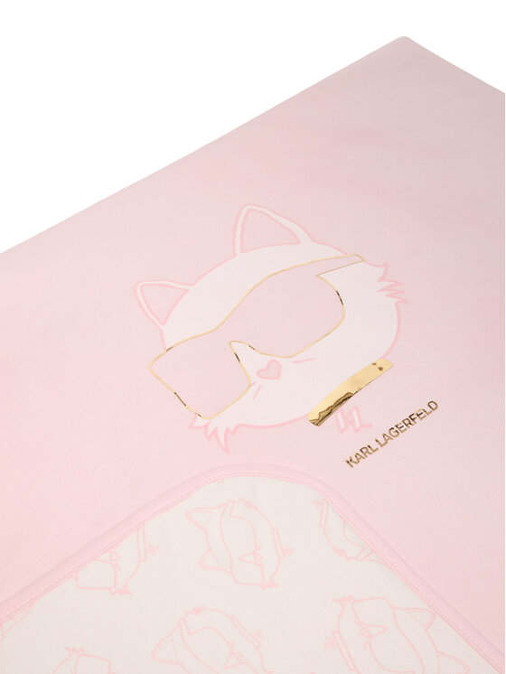 Karl Lagerfeld Kids Pătură pentru copii Karl Lagerfeld Kids Newborn D2 Z31234 Roz