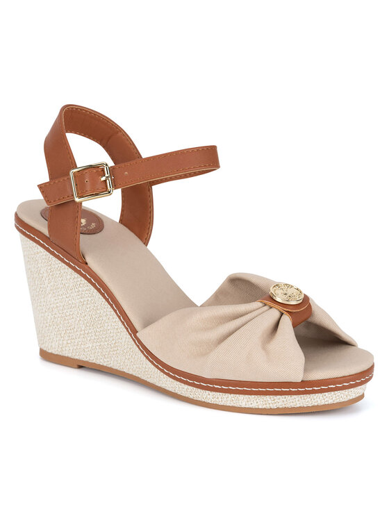 Beverly Hills Polo Club Sandály Beverly Hills Polo Club WYL3888-4 Béžová