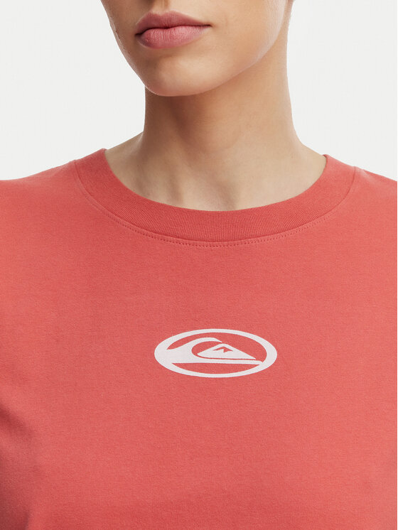 Quiksilver Quiksilver Camiseta Standard  EQWZT03197 Guinda/burdeos Regular Fit