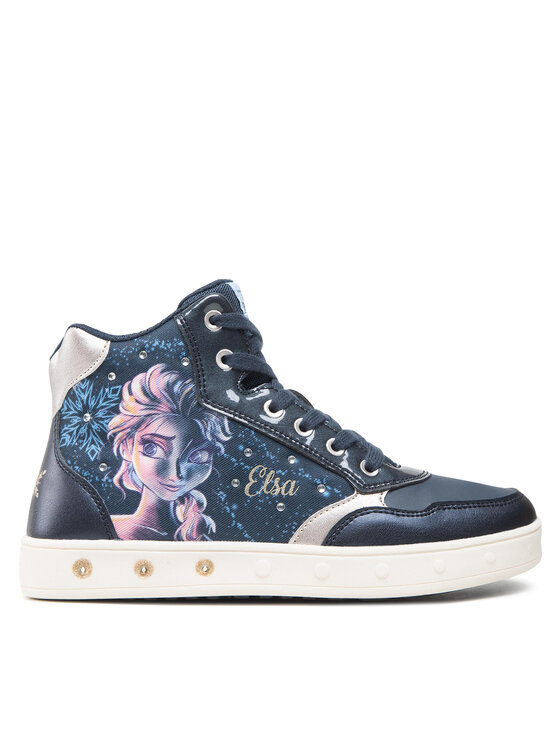 Geox Sneakersy Geox FROZEN J Skylin G. E J268WE 0ANAJ C4256 D Granatowy