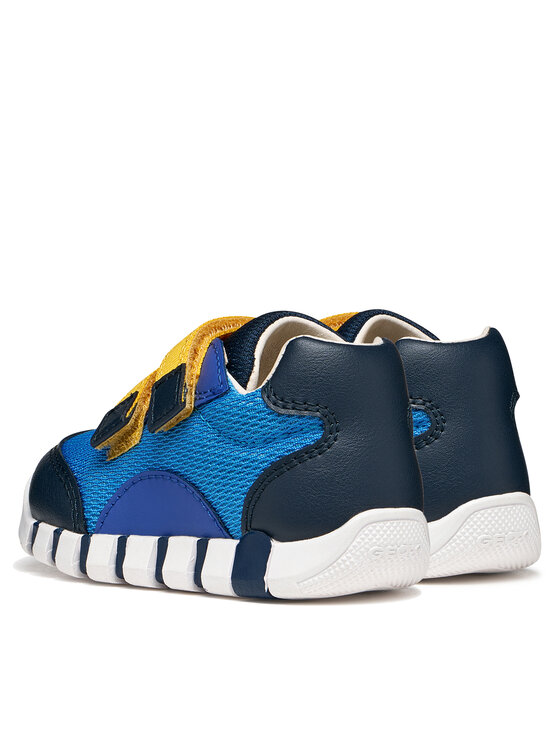 Geox Sneakersy Geox B Iupidoo Boy B3555C 01454 C4DF4 Niebieski