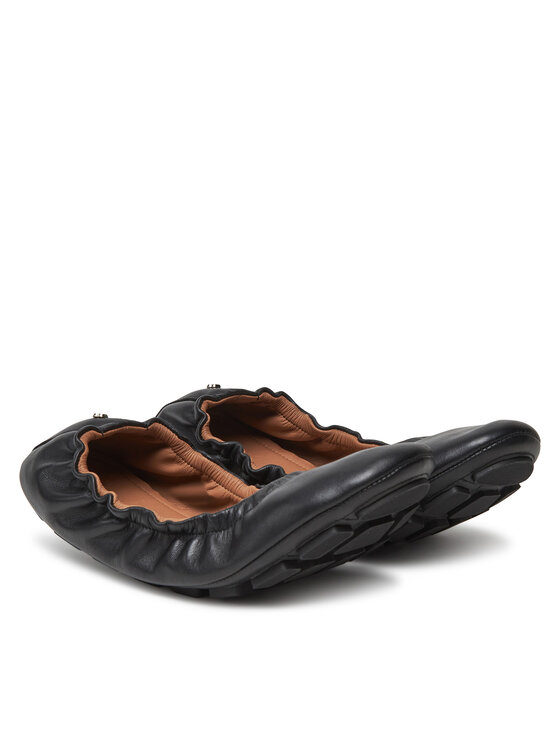 BOSS Baleríny BOSS Roxanne 50548681 Čierna