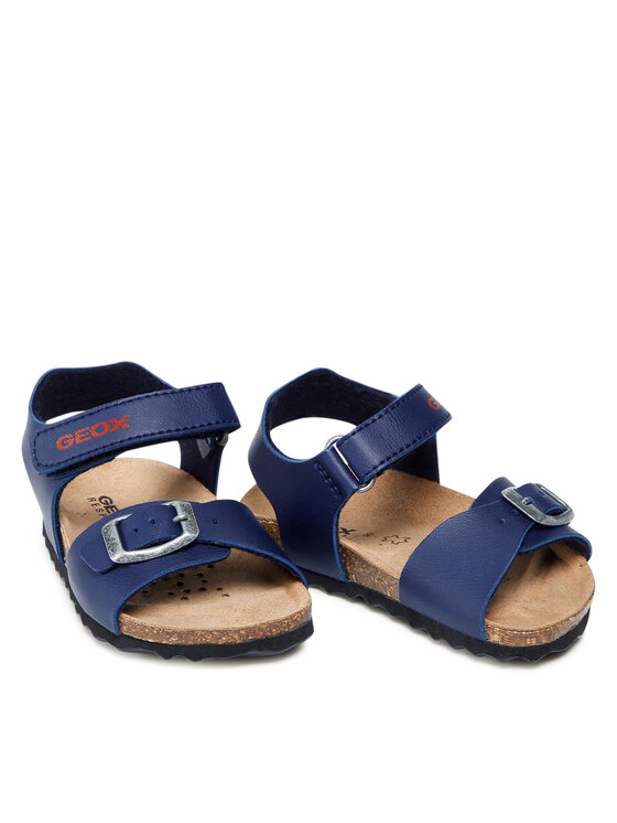 Geox Sandały Geox B S. Chalki B. A B922QA 000BC C4244 M Granatowy