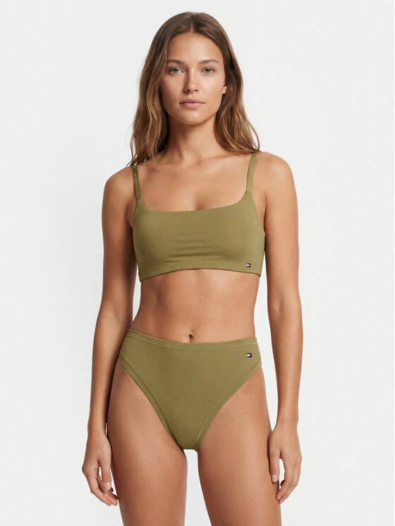 Tommy Hilfiger Tommy Hilfiger Braguitas clásicas UW0UW06047 Caqui