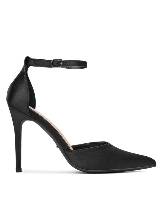 DeeZee Pantofi cu toc subțire DeeZee AL9631-6 Negru
