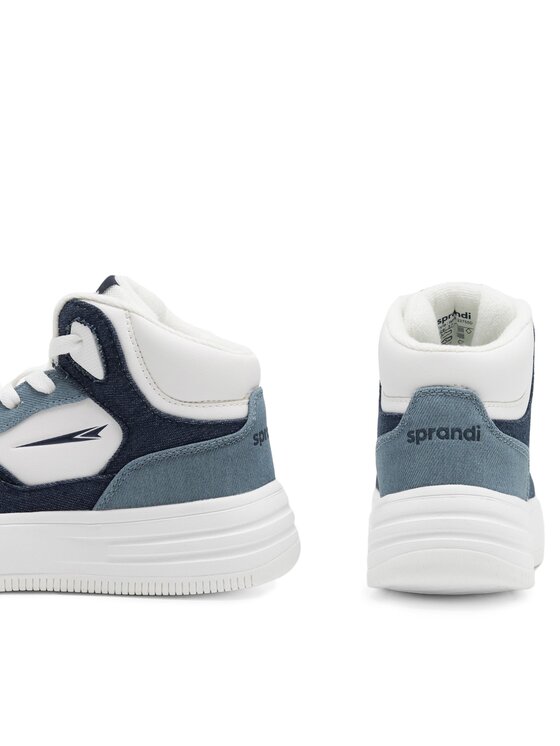 Sprandi Sneakersy Sprandi BEAT MID WP40-22755D Niebieski