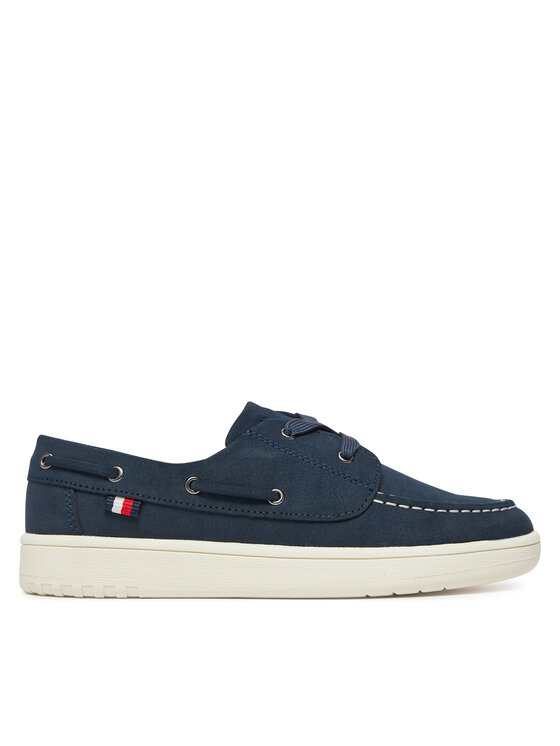 Tommy Hilfiger Mokasíny Tommy Hilfiger T3B4-33853-0315800 Tmavomodrá
