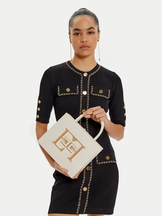 Elisabetta Franchi Bolso Elisabetta Franchi BS-06A-46E2-V350 Écru