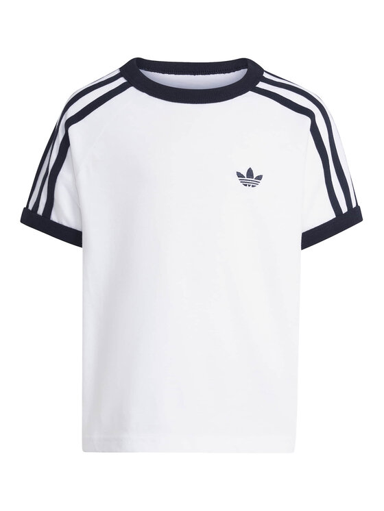 adidas adidas Camiseta 3-Stripes KC9507 Blanco Loose Fit