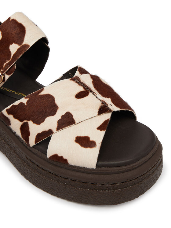 Clarks Босоніжки Clarks Evamar Wish 26185891 Коричневий