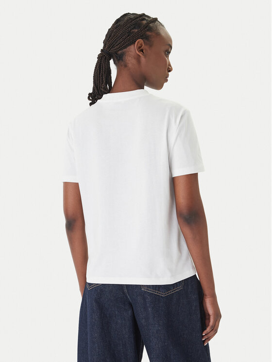 Patrizia Pepe Patrizia Pepe Camiseta 2M4536/J427-W146 Blanco Regular Fit