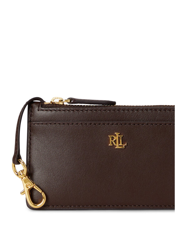 LAUREN RALPH LAUREN Etui za kreditne kartice LAUREN RALPH LAUREN 432P10421008 Rjava