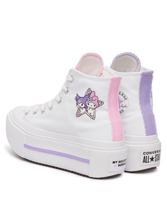 Converse Tornacipő Converse Chuck Taylor All Star Lift Double Stack A21835C Fehér