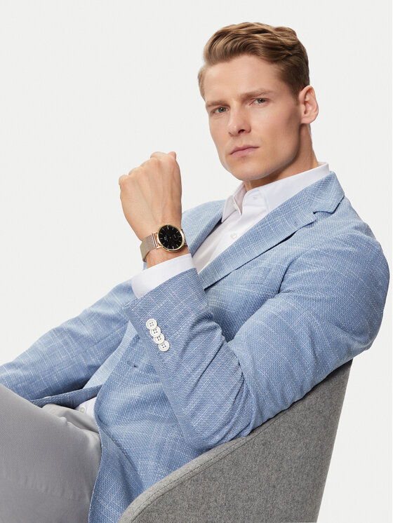 Daniel Wellington Ročna ura Daniel Wellington Classic Multi-Eye Evergold Onyx DW00100713 Zlata