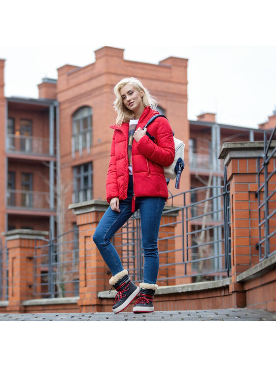 Tommy Jeans Апрески Tommy Jeans Corporate Snowboot EN0EN00418 Тъмносин