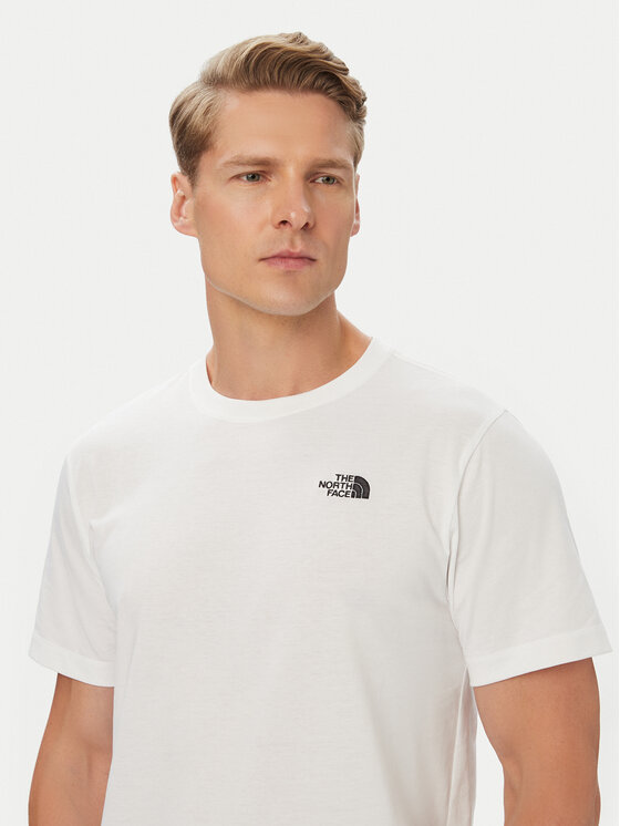 The North Face The North Face Póló Evolution Simple Dome NF0A8CZ2 Fehér Regular Fit