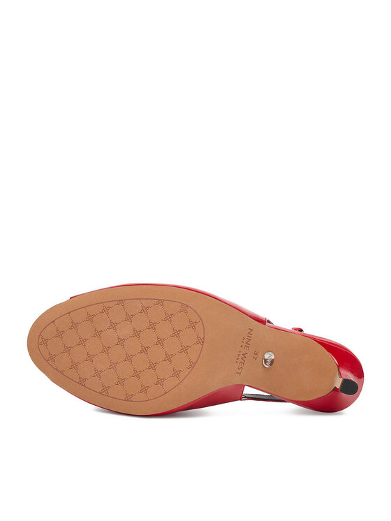 Nine West Sandali Nine West EO-TS6376-01 Rosso scuro