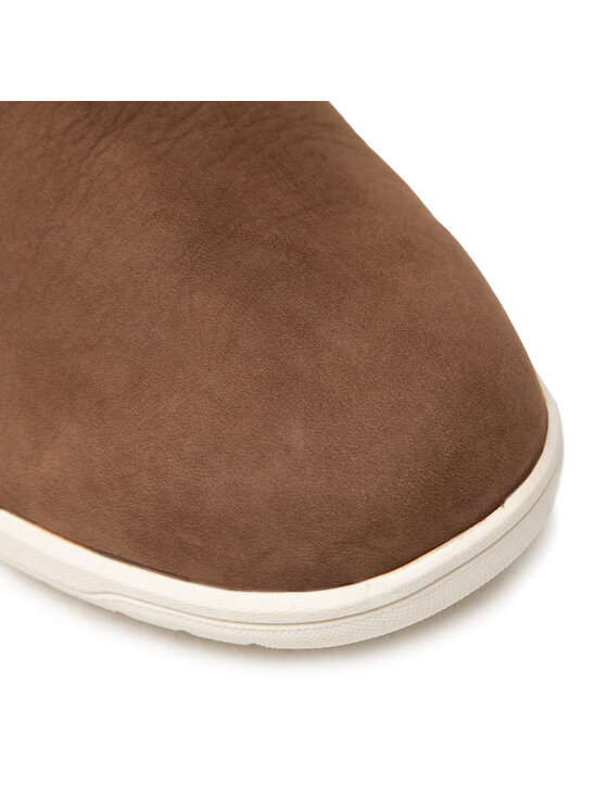 Tommy Hilfiger Botines planos Tommy Hilfiger Lightweight Nubuck Hybrid Boot FM0FM03773 Marrón