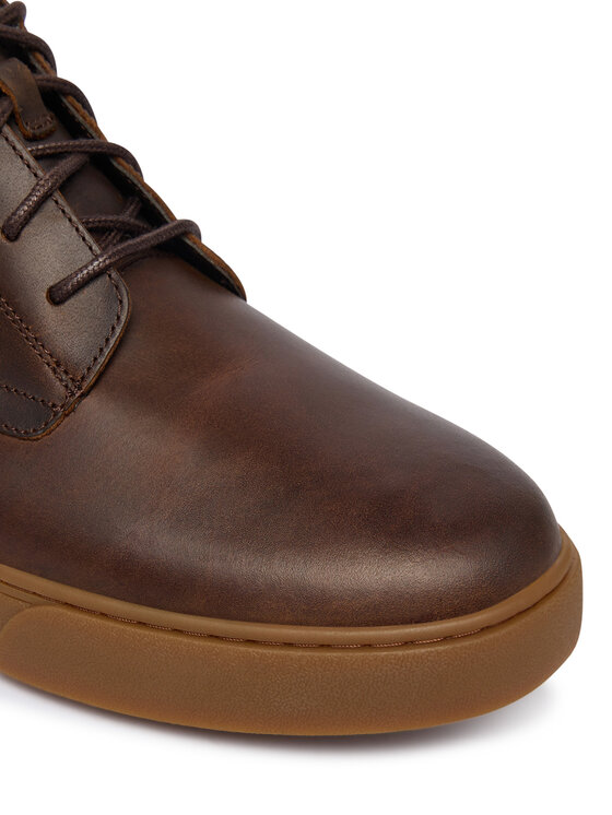 Clarks Черевики Clarks Lydford Mid 26327459 Темно-коричневий