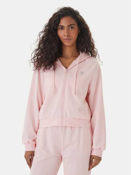 Guess Guess Sudadera V6GQ15 K3093 Rosa Regular Fit