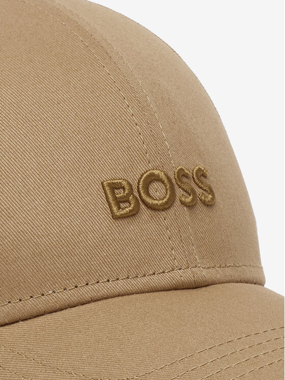BOSS Шапка с козирка Boss Ari 50519889 Бежов