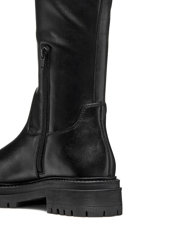 Geox Cizme Geox D Iridea D56HRF 0KB43 C9999 Negru