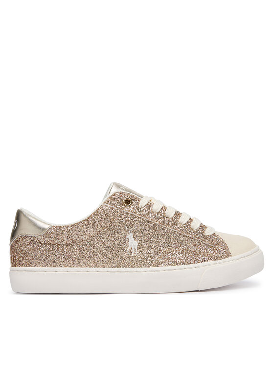 Polo Ralph Lauren Sneakersy Polo Ralph Lauren RL05556731 Zlatá
